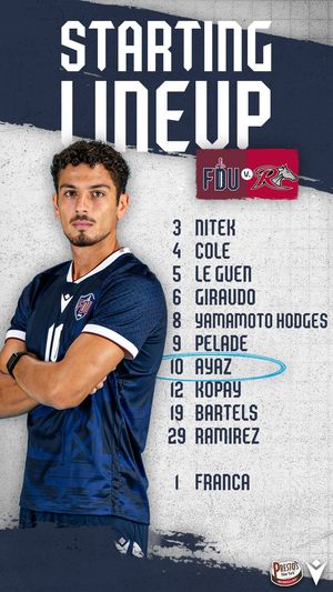 Image post by @FDUKnightsMSOC on Twitter