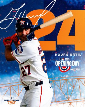 Image post by @astros on Instagram