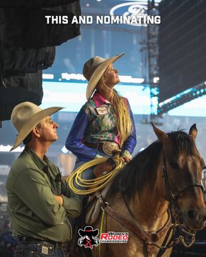 Image post by @womensrodeo on Instagram