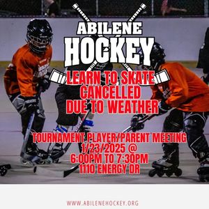 Image post by @AbileneHockey on Facebook