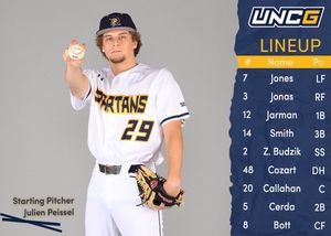 Image post by @UNCGBaseball on Twitter