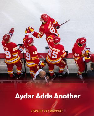 Image post by @nhlflames on Instagram