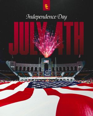 Image post by @uscfb on Instagram