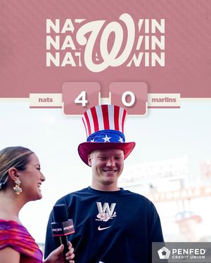 Image post by @nationals on Instagram