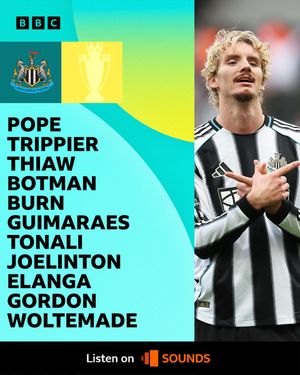 Image post by @5liveSport on Twitter