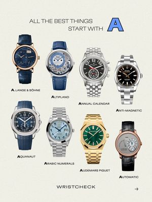 Image post by @wristcheck on Instagram