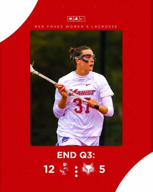Image post by @MaristWomensLax on Twitter