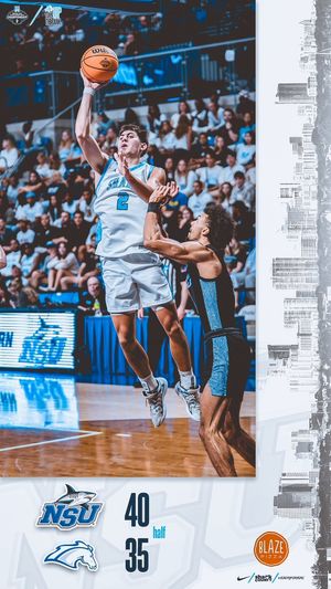 Image post by @NSU_MBasketball on Twitter