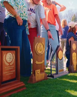 Video post by @UVAWomensLax on Facebook