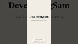 Video post by @developingsam1597 on YouTube