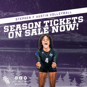 Image post by @sfa_volleyball on Instagram