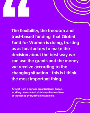 Image post by @globalfundwomen on Instagram