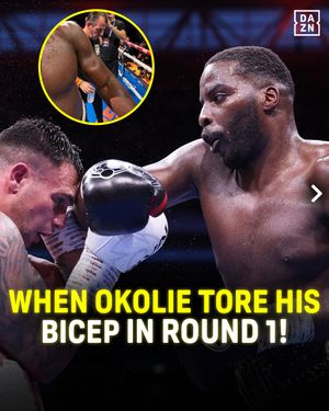 Image post by @daznboxing on Instagram