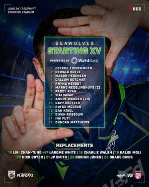 Image post by @seawolvesrugby on Instagram
