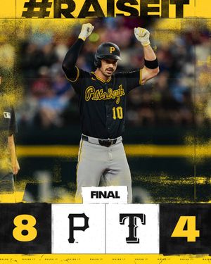 Image post by @Pirates on Twitter
