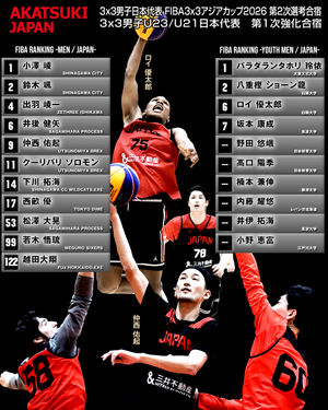 Image post by @japan_basketball on Instagram