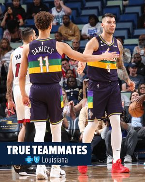 Image post by @pelicansnba on Instagram