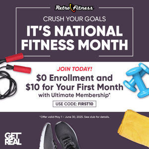 Image post by @retrofitness on Instagram