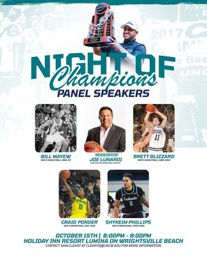 Image post by @uncwbasketball on Instagram