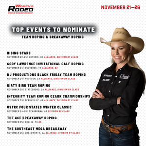 Image post by @womensrodeo on Instagram