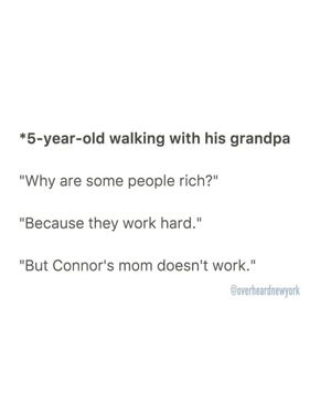 Image post by @overheardnewyork on Instagram