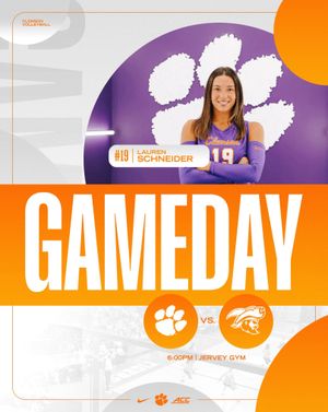 Image post by @clemsonvb on Instagram