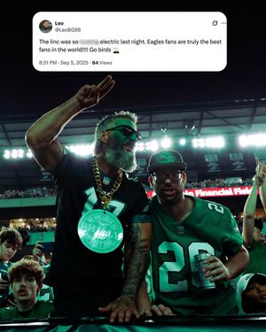 Image post by @lincolnfinancialfield on Instagram