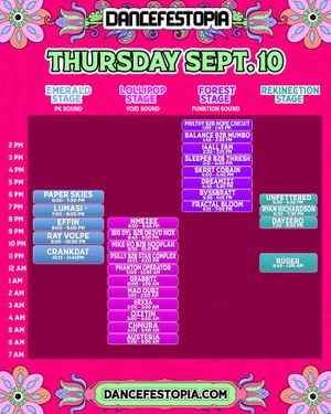 Image post by @dancefestopia on Instagram