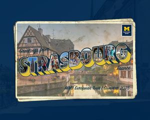 Image post by @umichband on Instagram