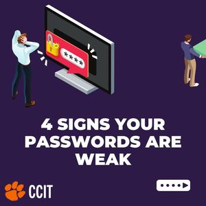 Image post by @clemsonIT on Facebook