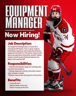 Image post by @iuphockey_d1 on Instagram