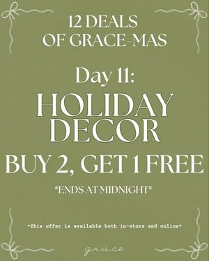 Image post by @shopatgrace on Facebook