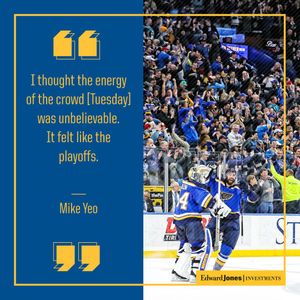 Image post by @stlouisblues on Instagram