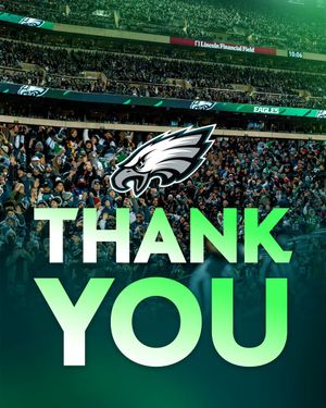Image post by @Eagles on Twitter