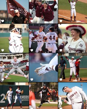 Image post by @aggiesoftball on Instagram