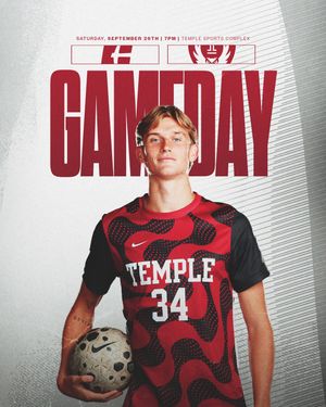 Image post by @temple_msoc on Instagram