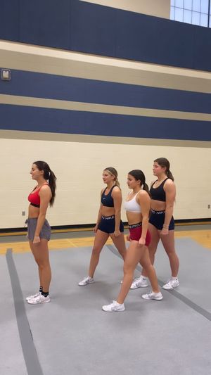 Video post by @corner_canyon_cheer on Instagram