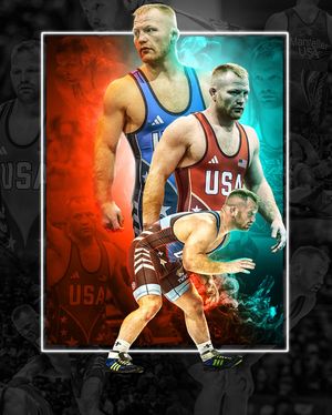 Image post by @adidaswrestling on Instagram