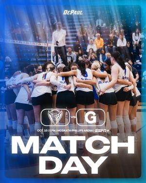 Image post by @depaulvball on Instagram