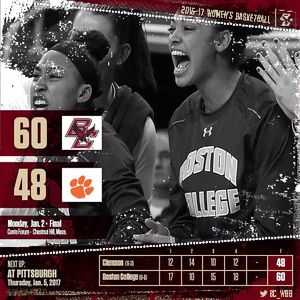 Image post by @bostoncollegewbb on Instagram