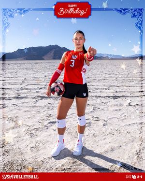 Image post by @utahvolleyball on Instagram