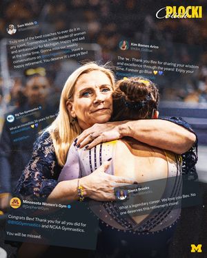 Image post by @umichwgym on Instagram