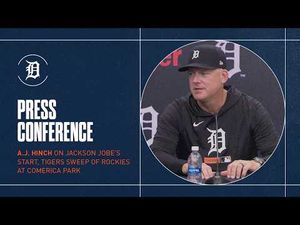 Video post by @Detroit Tigers on YouTube