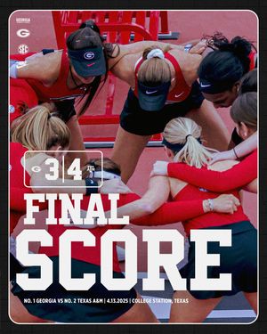 Image post by @ugawomenstennis on Instagram