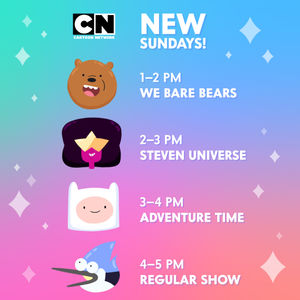 Text post by @cartoonnetwork on Twitter/X