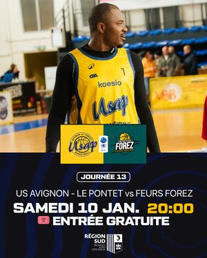 Image post by @usavignonpontetbasket on Instagram