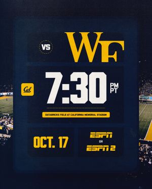 Image post by @cal_football on Instagram