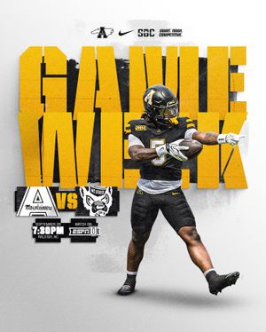 Image post by @appstate_fb on Instagram