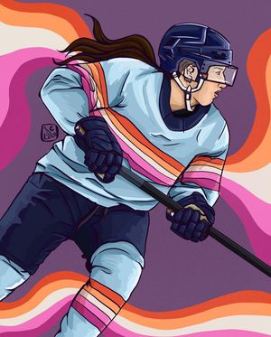 Image post by @arsonandhockey on Instagram