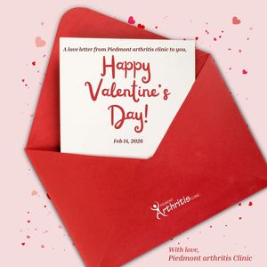 Image post by @PiedmontArthritisClinic on Facebook